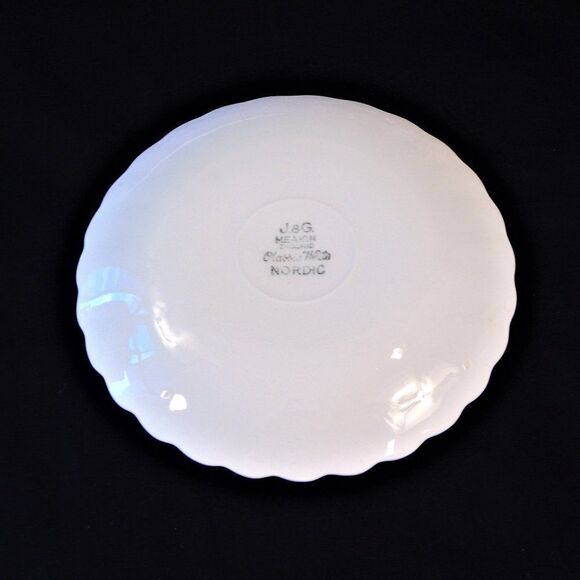 Vintage JG Meakin Blue Nordic Saucer Plate - Picture 4 of 6